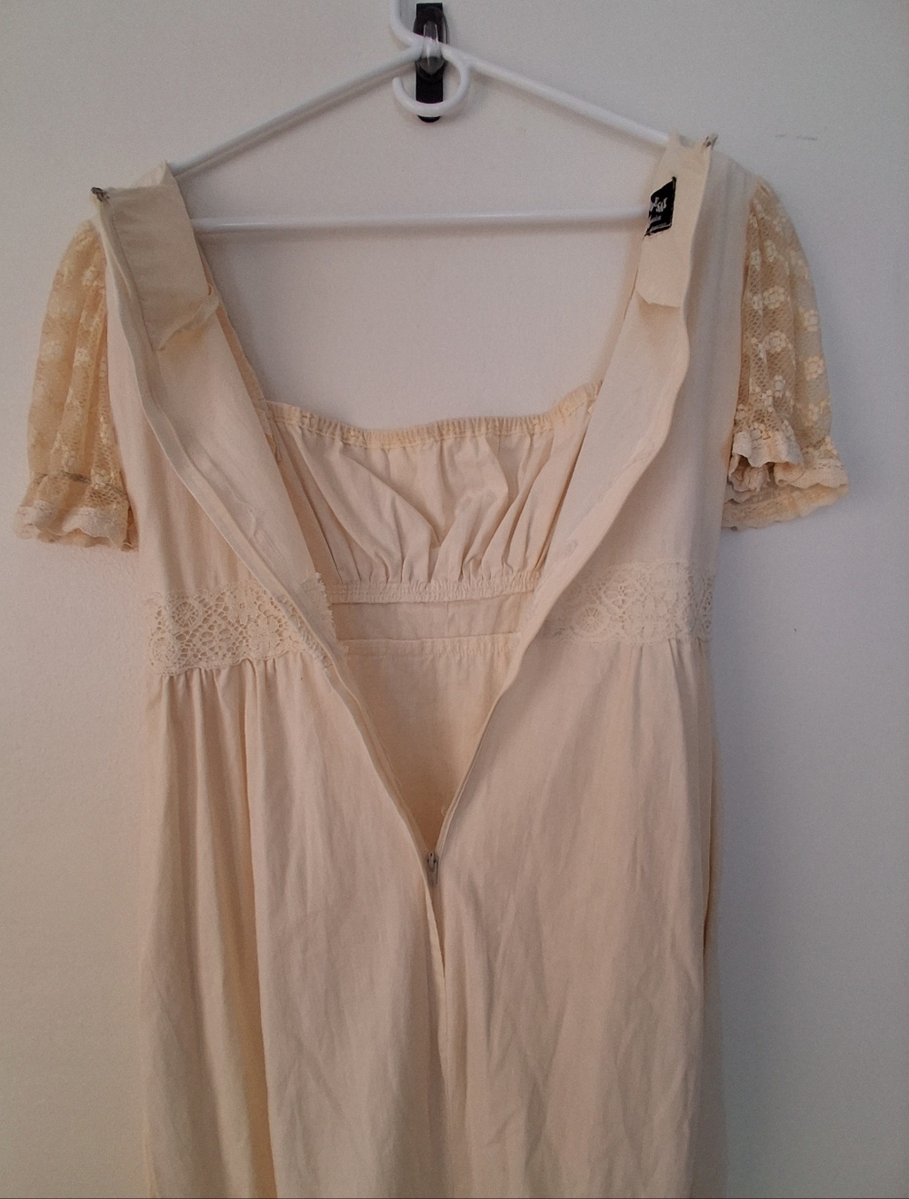 Vintage 1971 Original Gunne Sax By Jessica San Francisco Maxi Wedding Dress - Picture 8 of 15